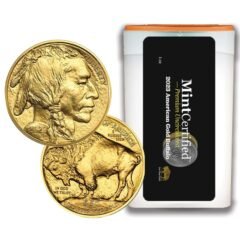 2023 1 oz American Gold Buffalo MintCertified™ Premium Uncirculated | Sealed Tube