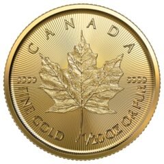 2023 1/20 oz Canadian Gold Maple Leaf Coins BU