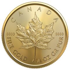 2023 1/4 oz Gold Maple Leaf Coin BU