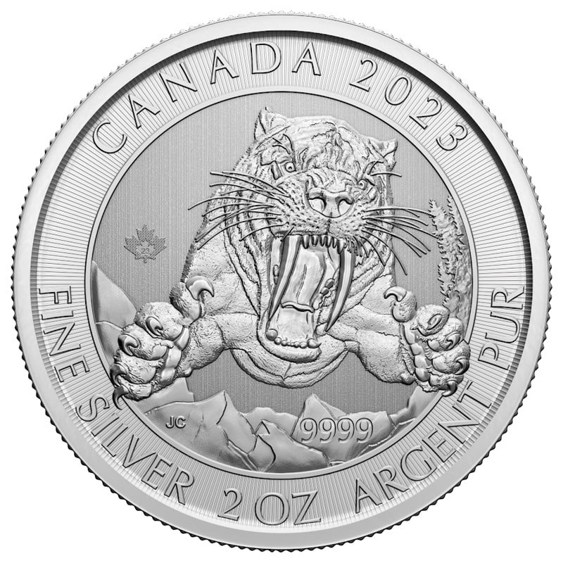 2023 Rc Silver Sabretooth 2 Oz Coin Rev 800x800 Min
