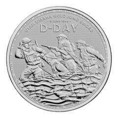 2024 1 oz D-Day Silver Coin - 80th Anniversary