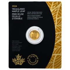 2024 1/10 oz Canadian Gold Maple Leaf Coin - Polar Bear Privy Mark