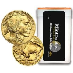 2025 1 oz American Gold Buffalo MintCertified™ Premium Uncirculated | Sealed Tube