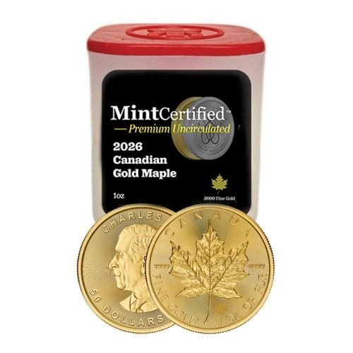 2026 Mint Certified Gold Maples