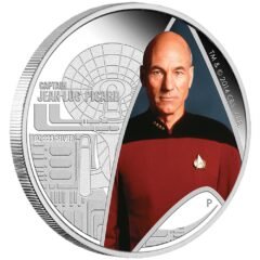 Star Trek:The Next Generation - Captain Picard 1oz Silver Proof