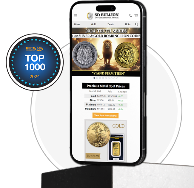 About SD Bullion About Us Top 1000 Etailers 1