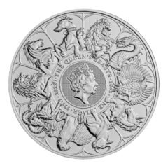 2022 10 oz Queen's Beasts Completer Silver Coin