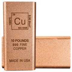 10 Pound Element Copper Bar - Chalcolithic Metals