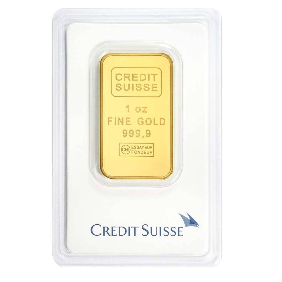 Credit Suisse 1oz Gold Obv