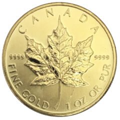 1 oz Canadian Gold Maple Leaf (Cull Condition)