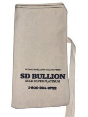 Empty SD Bullion 90% Silver Canvas Bag - $100 Face