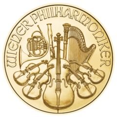 2023 1/2 oz Austrian Gold Philharmonic Coin BU