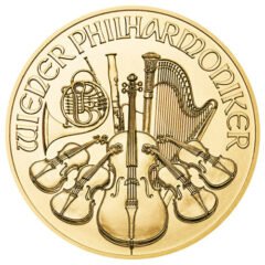 2024 1/10 oz Austrian Gold Philharmonic Coin BU