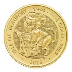 2023 1/4 oz Tudor Beast Yale of Beaufort Gold Coin
