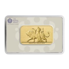 2024 1 oz Una and the Lion Gold Bar