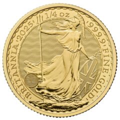 2025 1/4 oz Gold Britannia Coin BU