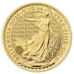2025 1/2 oz Gold Britannia Coin BU