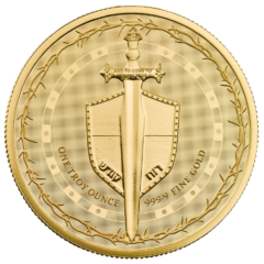 2025 1 oz Sword of Truth Gold Coin