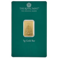 5 Gram Christmas Tree Gold Bar