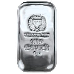1 oz Germania Mint Silver Bar