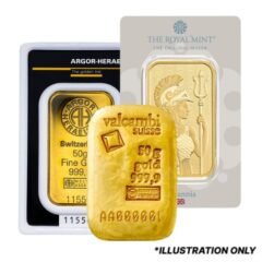 50 Gram Gold Bars - Design Our Choice