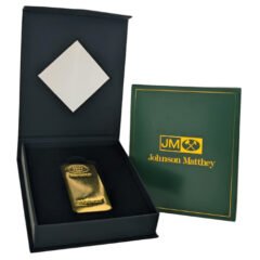 10 oz Johnson Matthey Poured Gold Bar