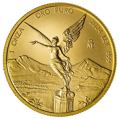 Gmx24libertad 1 2024 Mx Gold Libertad 1 Oz Coin Obverse