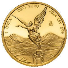 2024 1 oz Mexican Gold Libertad Proof Coin