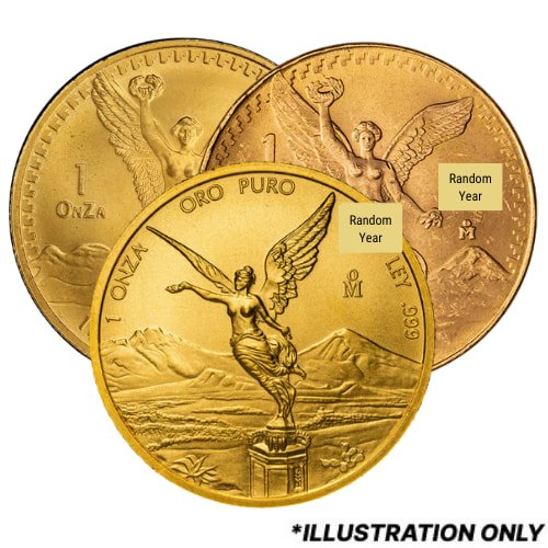Gmxlibertad 1 Random Mx Gold Libertad 1 Oz Coin Obverse 1
