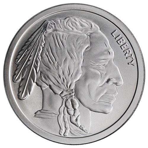 Gn Silver 2 Oz Buffalo Round Reverse 500x500