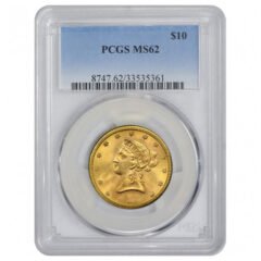 $10 MS-62 Liberty Gold Eagle Coin (NGC or PCGS) - Random Year