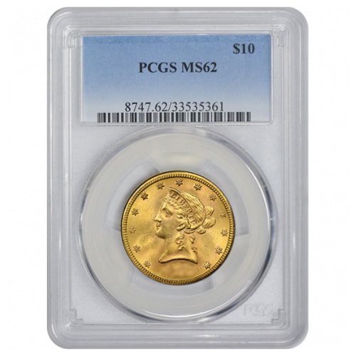 Gold Liberty Double Eagle Ms62 Pcgs
