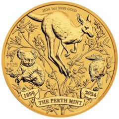 2024 1 oz Australian Perth Mint’s 125th Anniversary Gold Coin