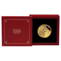 2025 1 oz Year of the Snake Gold Proof Coin - Lunar Series III - with Box & COA