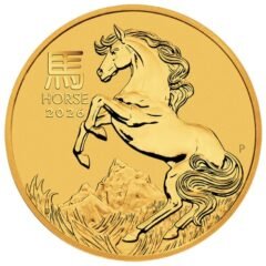 2026 1/10 oz Year of the Horse Gold Coin – Lunar Series III