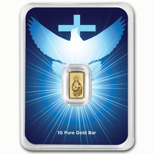 Gpsjesusdovebar 1g Ps Gold Jesus 1 Gram Bar Cardfront