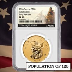 2026 NGC PL-70 1 oz Washington Gold Coin – Commander Series