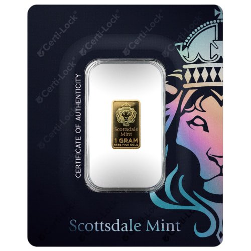 Gscprepperbar 1g Sc Gold Prepper Bar In Certi Lock 1 Gram Front