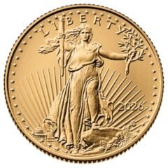 2026 1/4 oz American Gold Eagle Coin BU
