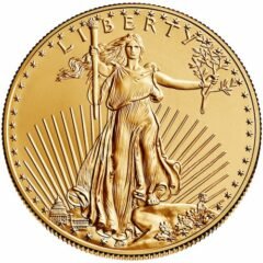 1 oz American Gold Eagle Coin BU - Random Year