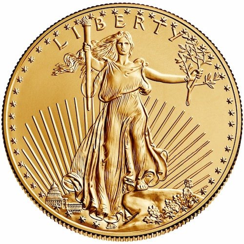Gusage 1 Random Us Gold Eagle Obverse