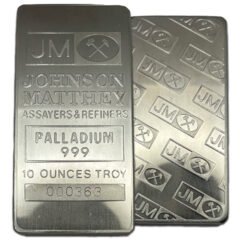 10 oz Palladium Bar - Design Our Choice