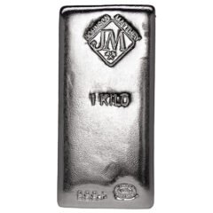 1 Kilo Johnson Matthey Silver Bar