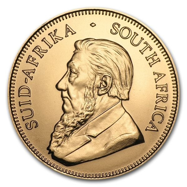 1 oz South African Gold Krugerrand Coin - Random Year