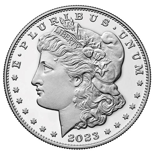Morgan Silver Dollar San Francisco Proof Coin Obverse 1