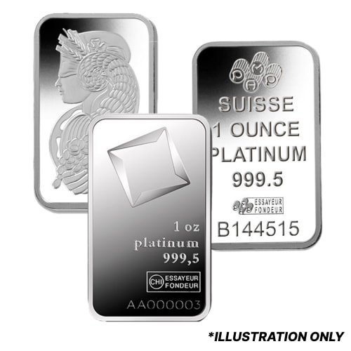 Pgnbarsc 1 1 Oz Platinum Bars Design Our Choice