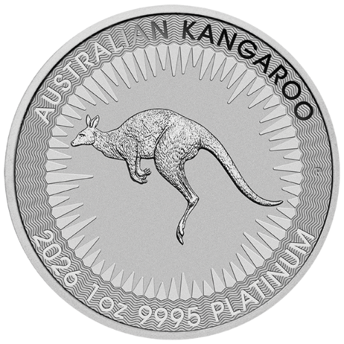 Ppe26kang 1 2026 Pe Platinum Kangaroo 1 Oz Coin Reverse