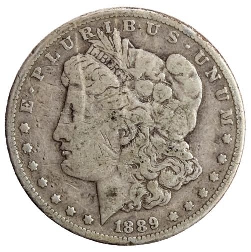Pre-1921 Morgan Silver Dollar - VG