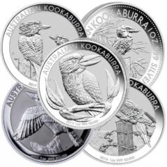 Perth Mint Silver Kookaburra 1 oz Coin - Random Year