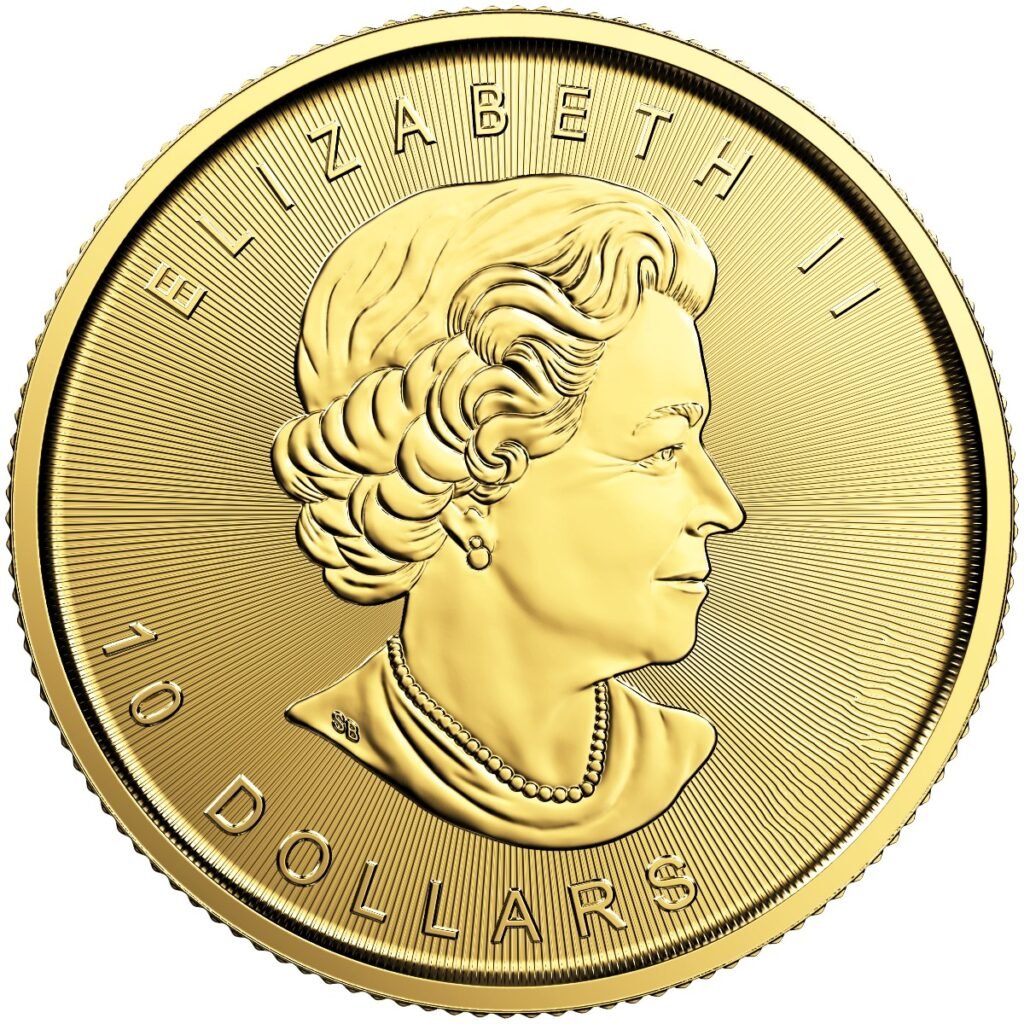 Random Rcm Gold Maple Leaf Obverse 1 4oz 1024x1024